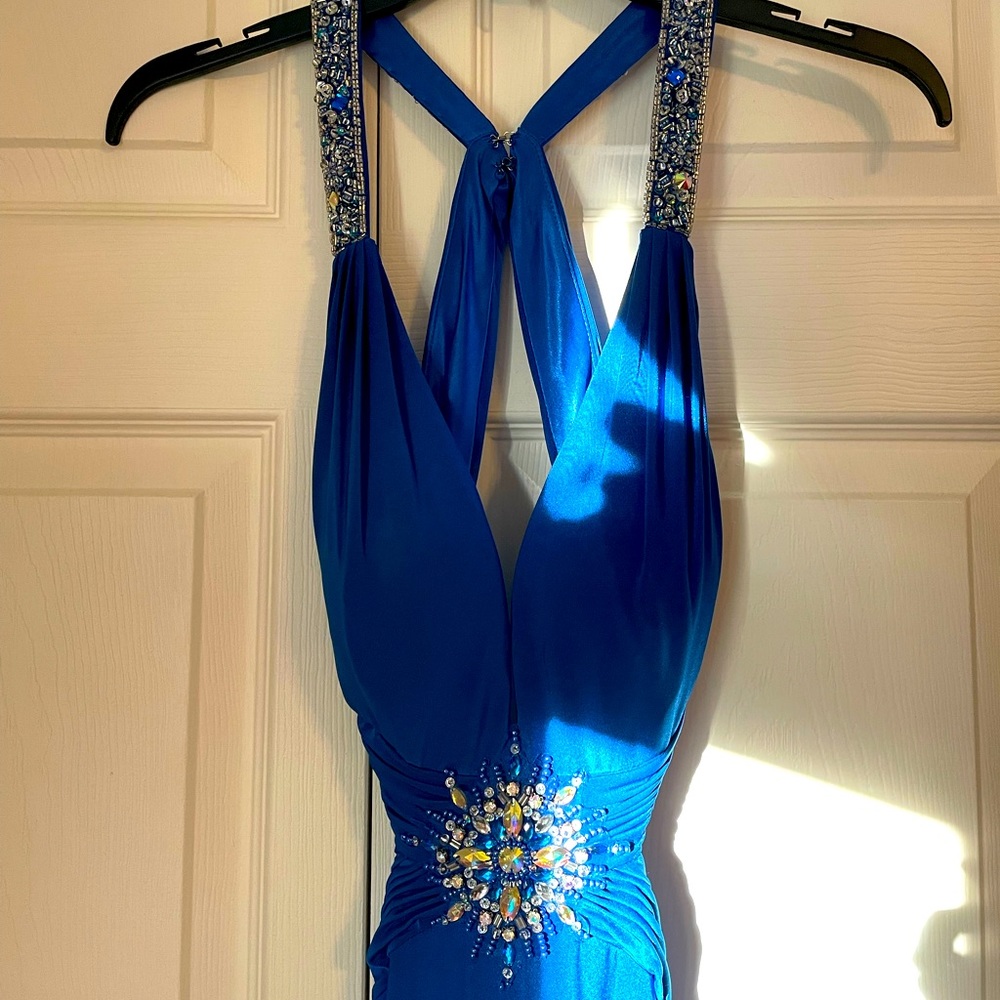 Cache Royal Blue Gown